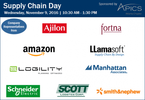 SCL November 2016 Supply Chain Day