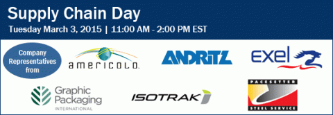 Supply Chain Day - March 3, 2015