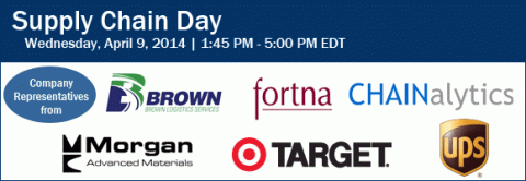 Supply Chain Day - April 9, 2014