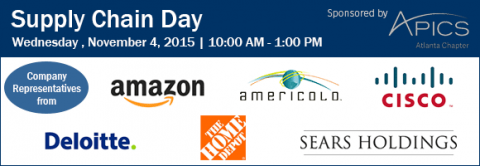 Supply Chain Day - November 4, 2015