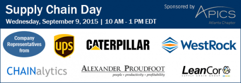 Supply Chain Day - September 9, 2015