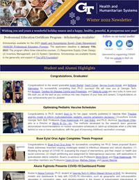 Winter 2022 newsletter